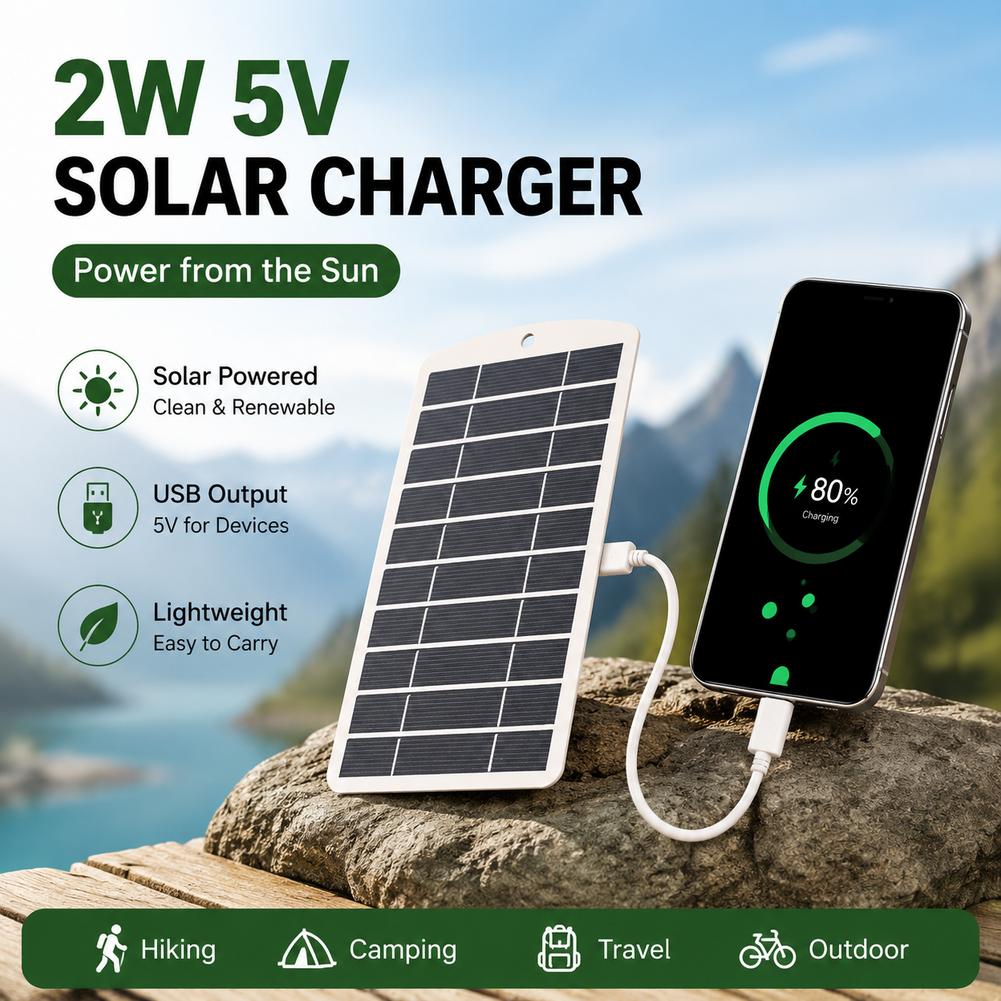 Portable USB Solar Panel Charg - Solar Emergency Charger review and price